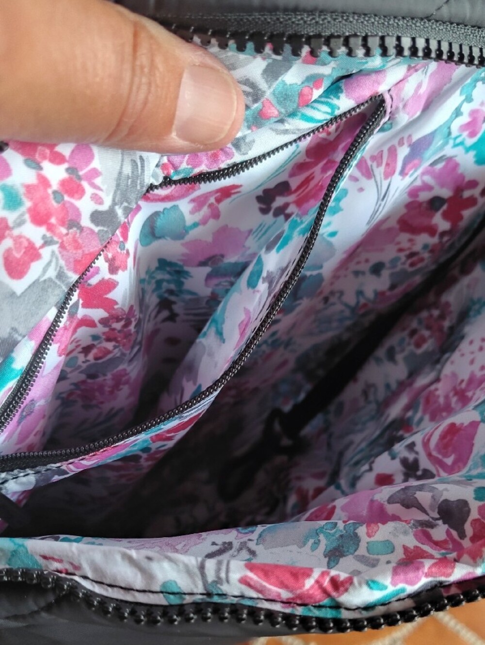 Vera Bradley Featherwieght Sling Bag in Black - Picture 12 of 12